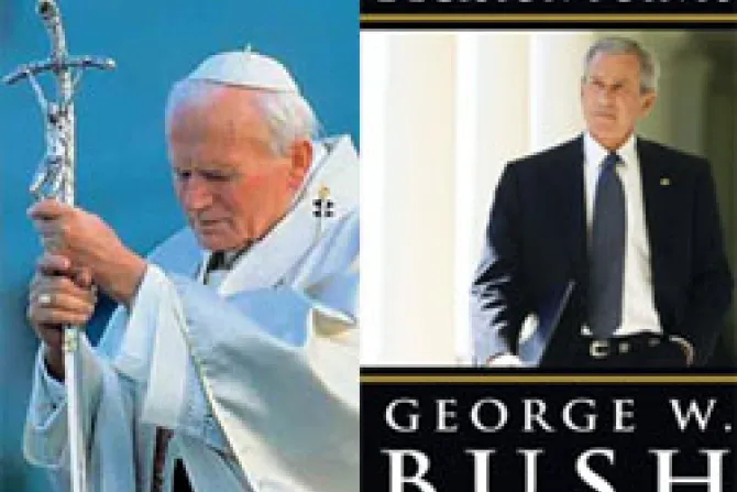Pope John Paull II Decision Points George W Bush CNA US Catholic News 10 29 10