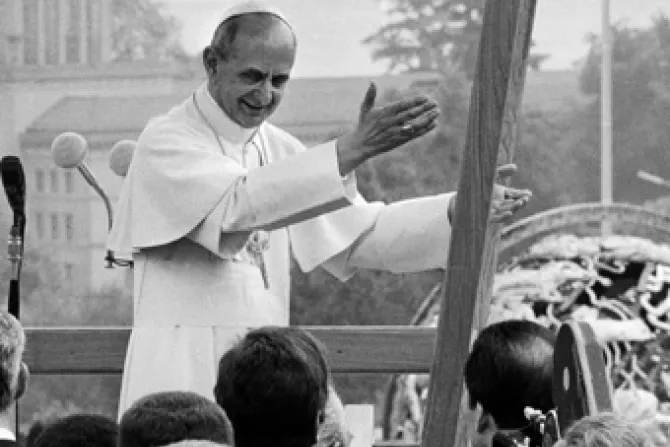 Pope Paul VI Visits Geneva to Address ILO Conference on Fiftieth Anniversary June 10 1969 Credit UN Photo CNA Catholic News 12 20 12