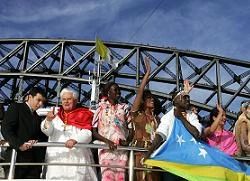 Pope Benedict XVI on the Pope-a-boat under Sydney Harbour Bridge?w=200&h=150