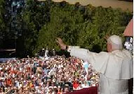 The Holy Father during today's Angelus in Lorenzago di Cadore?w=200&h=150