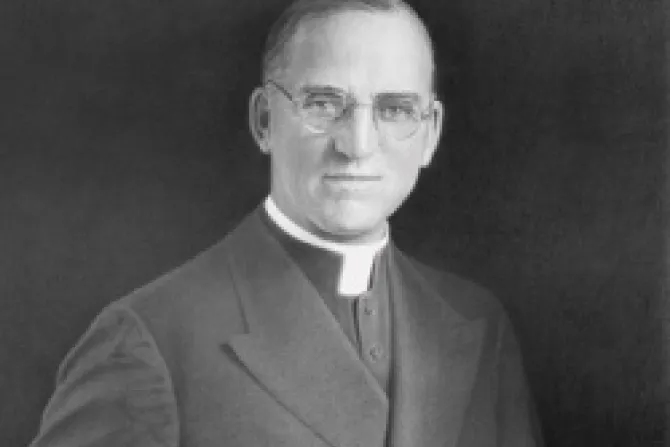 Portrait of Father Flanagan created by Boys Town alum Paul Otera courtesy of the Archdiocese of Omaha CNA US Catholic News 2 24 12