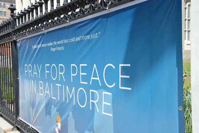 Pray for Peace in Baltimore May 1 2015 Credit Addie Mena CNA 5 1 15