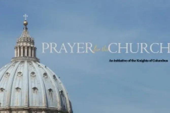 Prayer for the Church and initiative of the Knights of Columbus St Peters Basilica File Photo CNA CNA US Catholic News 2 18 13