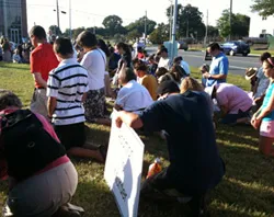 Prayer outside a late-term abortion clinic in Germanton, Pa., August, 2011. ?w=200&h=150