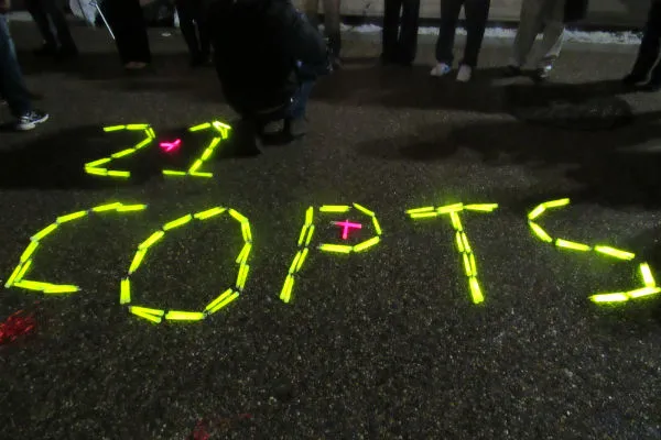 Prayer vigil outside the White House remembers 21 murdered Coptic Christians in Libya. ?w=200&h=150