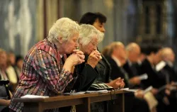 Catholics pray in church. ?w=200&h=150