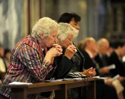 Christians pray in church. ?w=200&h=150