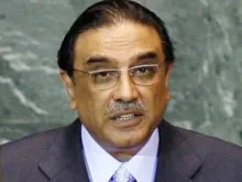 President Asif Ali Zardari of Pakistan. 
