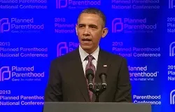 resident Barack Obama delivers remarks at the 2013 Planned Parenthood National Conference, April 26, 2013.?w=200&h=150