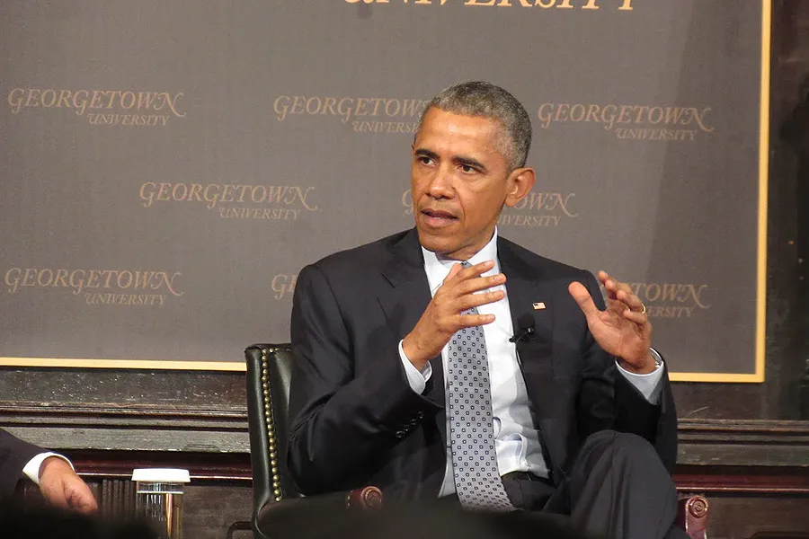 US president Barack Obama speaks at Georgetown University, May 12, 2015. ?w=200&h=150