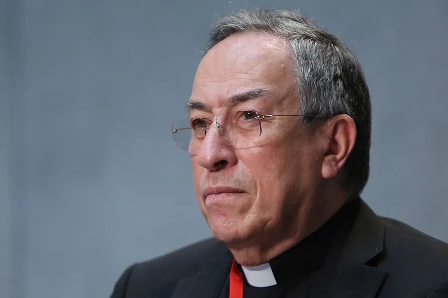 Cardinal Oscar Rodriguez Maradiaga at a press conference May 12, 2015. ?w=200&h=150