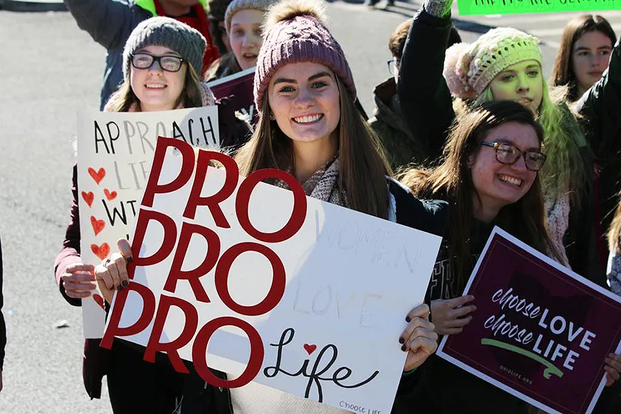 The 45th annual March for Life in Washington, D.C., Jan. 19, 2018. ?w=200&h=150