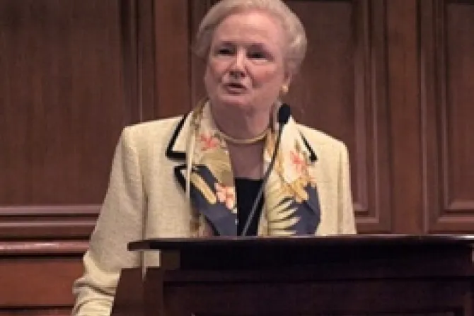 Prof Mary Ann Glendon former US Ambassador to the Holy See Credit Harvard Law Record CC BY 20 CNA US Catholic News 5 29 12
