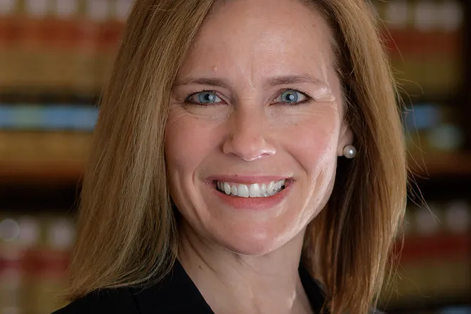 Professor Amy Coney Barrett Courtesy of the University of Notre Dame Law School CNA