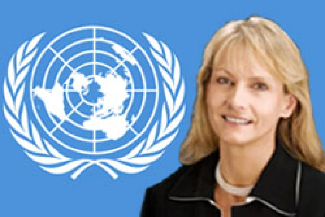 Professor Jane Adolphe UN CNA World Catholic News 3 2 11