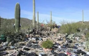National parks, forests and wilderness areas become landfills in wake of border crossing.   Bureau of Land Management.