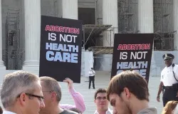 Pro-life protestors in front of the U.S. Supreme Court in June 2012. ?w=200&h=150