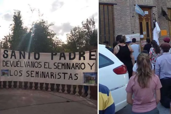 Protests Nov. 1 in San Rafael, Argentina. . Andrea Greco