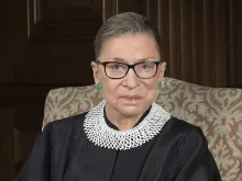 The late Justice Ruth Bader Ginsburg. 