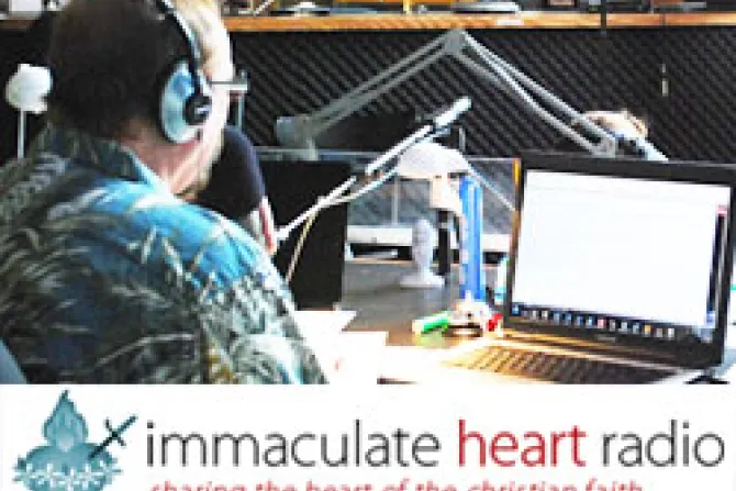 Radio Immaculate Heart Radio Logo 2 CNA US Catholic News 12 9 10