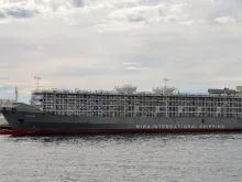 The livestock carrier Gulf Livestock 1, pictured in 2016. 