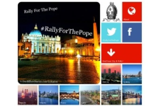 Rally for the Pope screenshot CNA US Catholic News 3 8 13