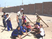 Ralph May helping with construction in Trujillo, Peru. Courtesy photo