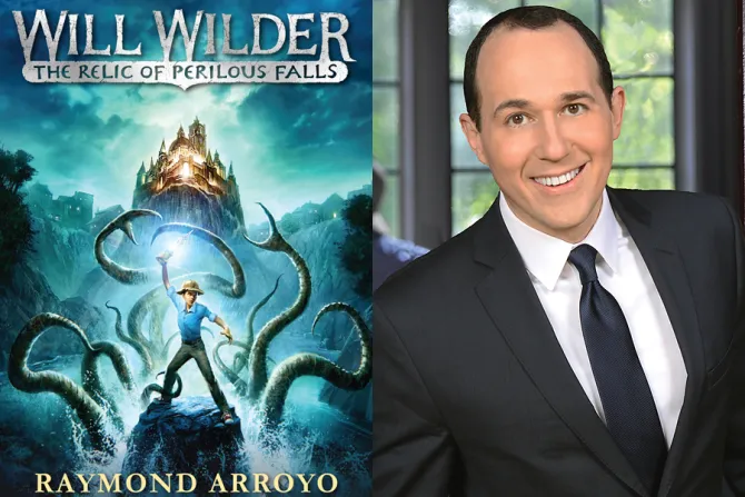 Raymond Arroyo author of the new work Will Wilder The Relic of Perilous Falls Courtesy of Raymond Arroyo CNA