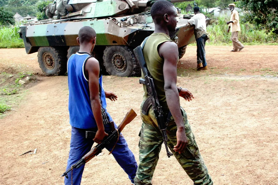 Rebel soldiers in Ivory Coast, August 2004. ?w=200&h=150