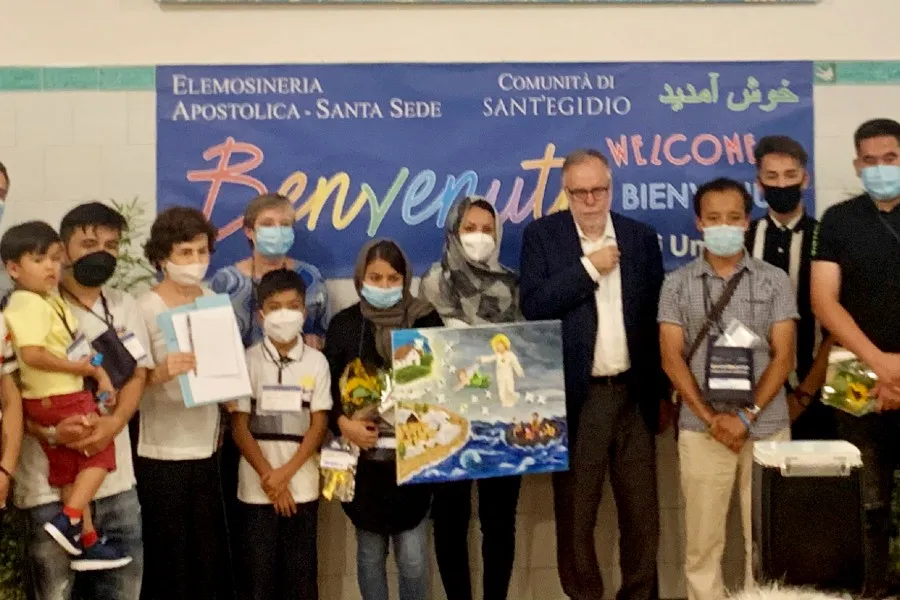 Refugees are welcomed to Rome by Andrea Riccardi, founder of the Community of Sant'Egidio. ?w=200&h=150