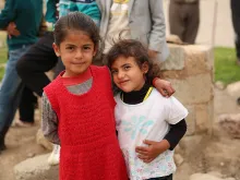 Children at Sharia Al Haman Hope Refugee Camp in Duhok, Iraq on March 28, 2015. 