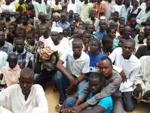 Refugees in Nigeria's Maiduguri diocese, September 2014. 
