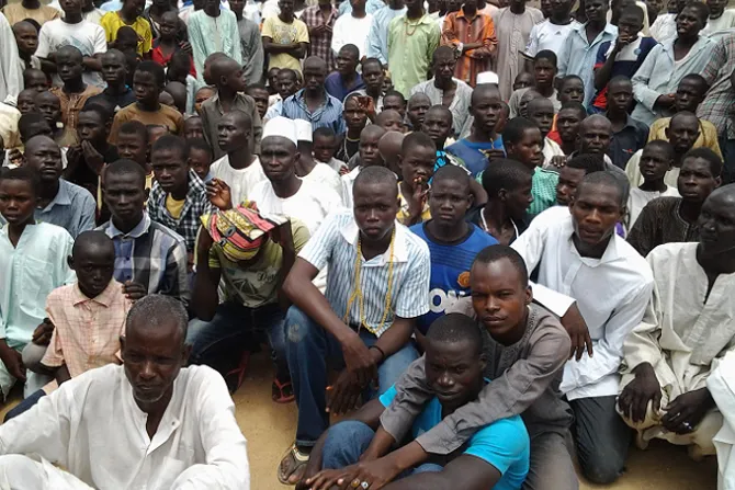 Refugees in the Diocese of Maiduguri Nigeria Sept 9 2014 Credit Aid to the Church in Need CNA 10 27 14