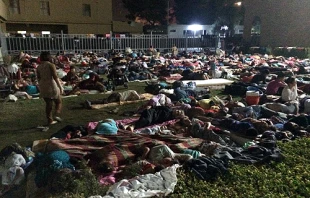 Refugees who have fled from ISIS and arrived in Ankawa, in the northern part of Erbil, Iraq.   www.ankawa.com.