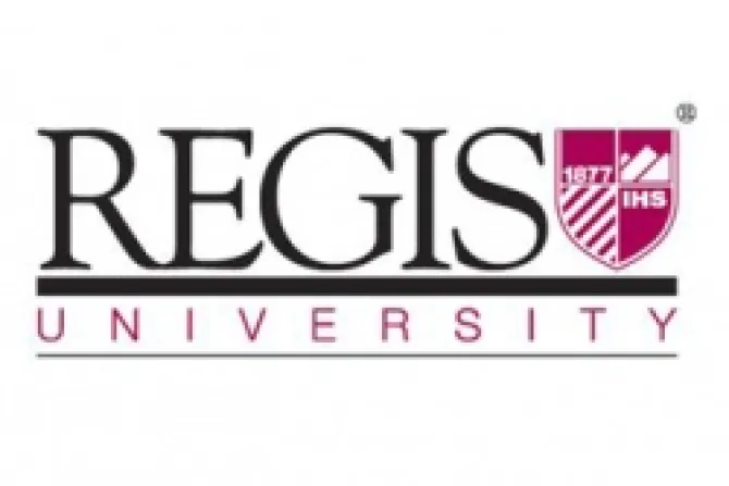 Regis University logo CNA US Catholic News 10 26 12