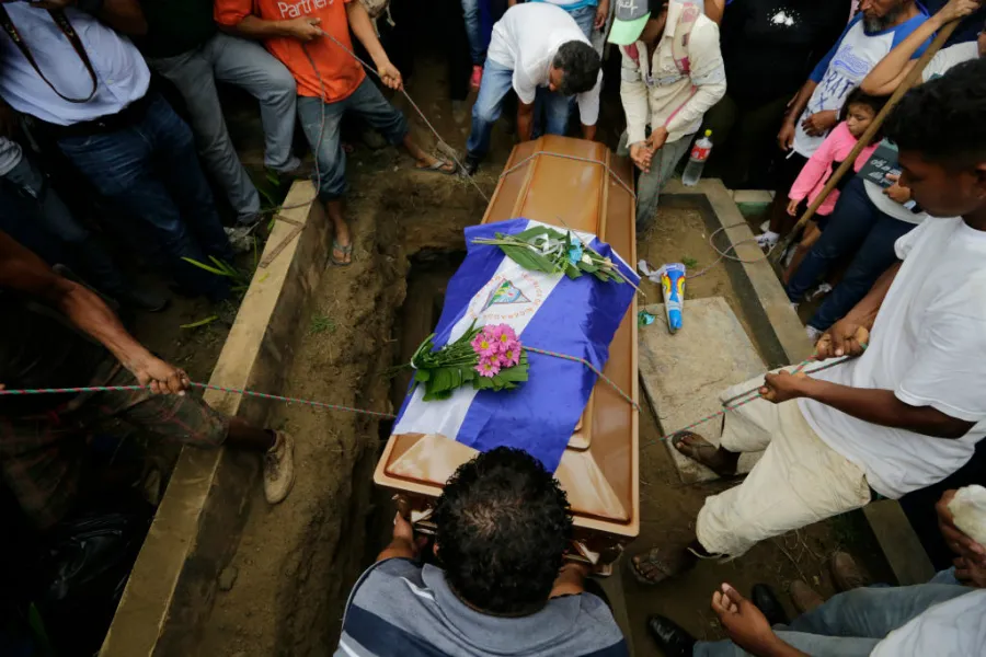 Relatives and friends of 16-year old Matt Romero attend his burial in Managua, Sept. 24, 2018. ?w=200&h=150