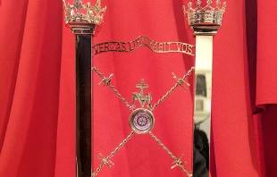 The relic of St. Maximilian Kolbe which will be venerated at the St. Francis Chapel in Boston's Prudential Center Mall.   St. Francis Chapel.