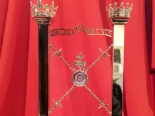 The relic of St. Maximilian Kolbe which will be venerated at the St. Francis Chapel in Boston's Prudential Center Mall. 