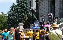 Religious Freedom Rally in front of the Colorado State Capitol in Denver on June 22, 2013. ?w=200&h=150
