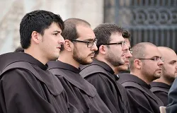 Religious brothers participate in Corpus Christi Mass at St. John Lateran, June 19, 2014. ?w=200&h=150