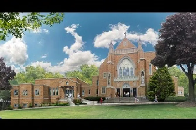 Rendering of the additions to the Dominican Sisters Monastery of Our Lady of the Rosary in Summit New Jersey Photo courtesy of Summit Dominicans CNA 7 7 14
