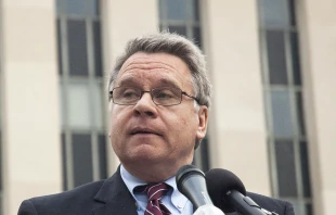 Rep. Chris Smith.  photo   American Life League, via Flickr CC BY NC 2.0