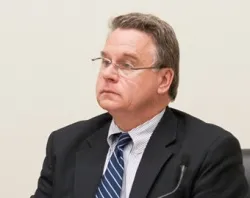 Rep Chris Smith listens during an October 4 Helsinki Commission hearing. ?w=200&h=150