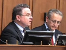 Rep. Chris Smith speaks during the emergency hearing on Recent Developments and History of the Chen Guangcheng Case on May 3, 2012.