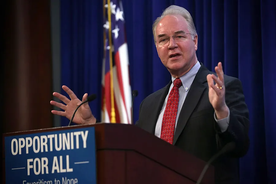 Rep. Tom Price (R-GA) addresses the second annual Conservative Policy Summit at the Heritage Foundation January 12, 2015 in Washington, DC. ?w=200&h=150
