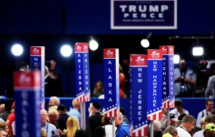 Republican National Convention in Cleveland, Ohio on July 19, 2016.   Jeff Swensen/Getty Images.