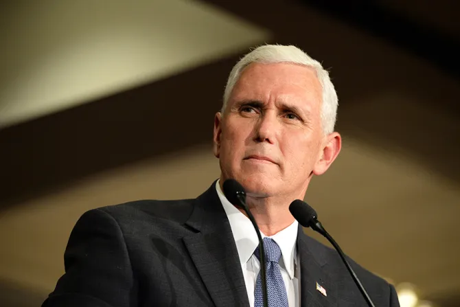 Republican vice presidential candidate Indiana governor Mike Pence Credit Gino Santa Maria Shutterstock CNA