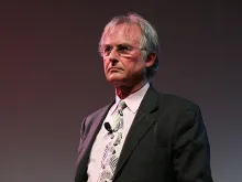 Richard Dawkins speaks at the Univeristy of Texas at Austin on March 19, 2008. 