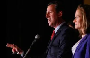Rick Santorum attends his Missouri primary night event.   Whitney Curtis/Getty Images News/Getty Images