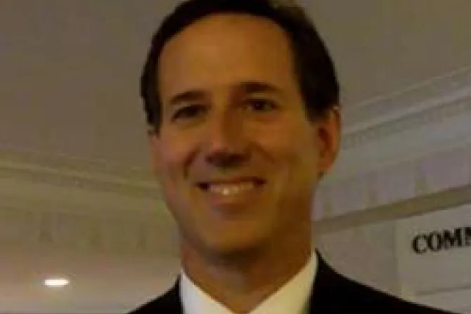 Rick Santorum CNA US Catholic News 10 10 11